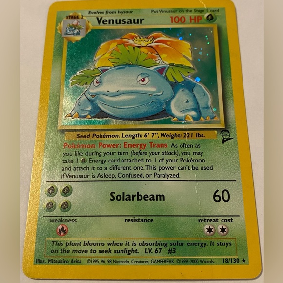Holo Rare Venusaur